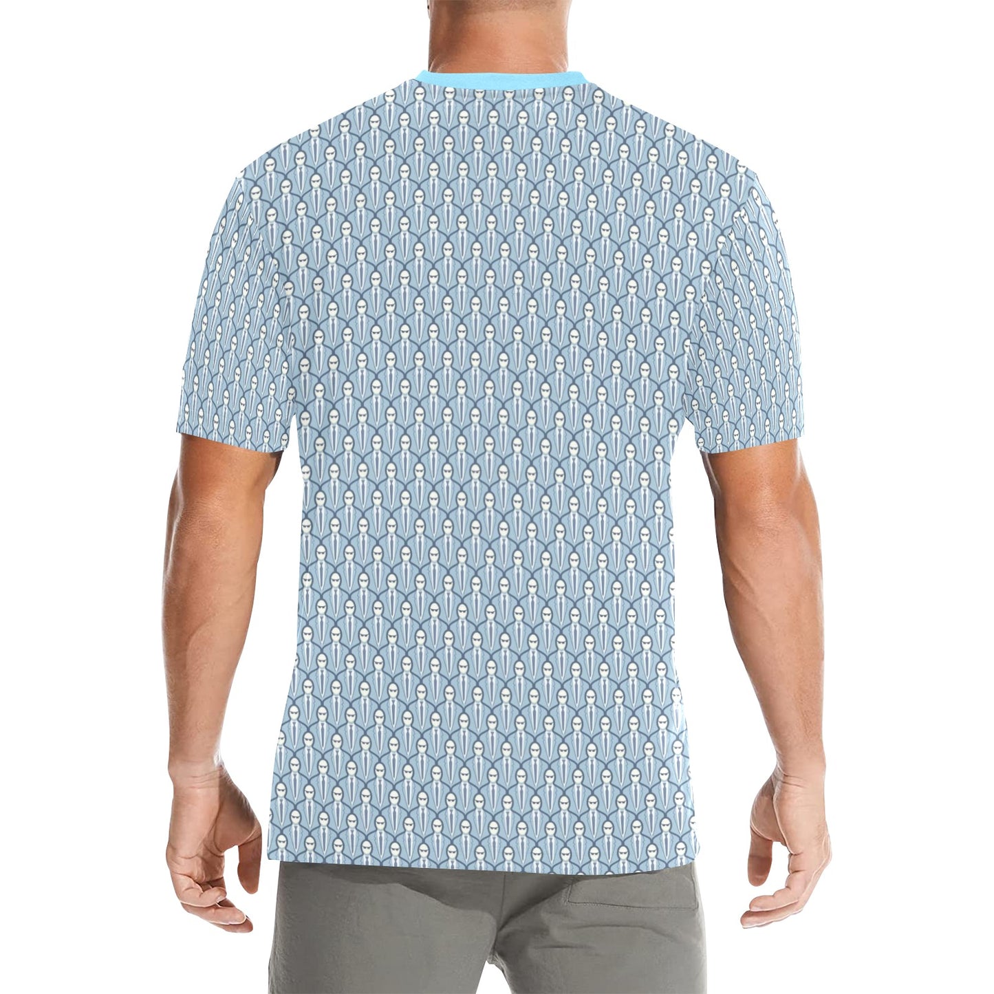 Mens Custom Print Everyday Man Shirt by Simple Discipline Non Wrinkle Easy Wearing