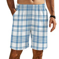 Eco Mens Shorts Effortless Everyday Shorts Men Wrinkle Free Stain Resistant Custom Print Performance Shorts by Simple Discipline