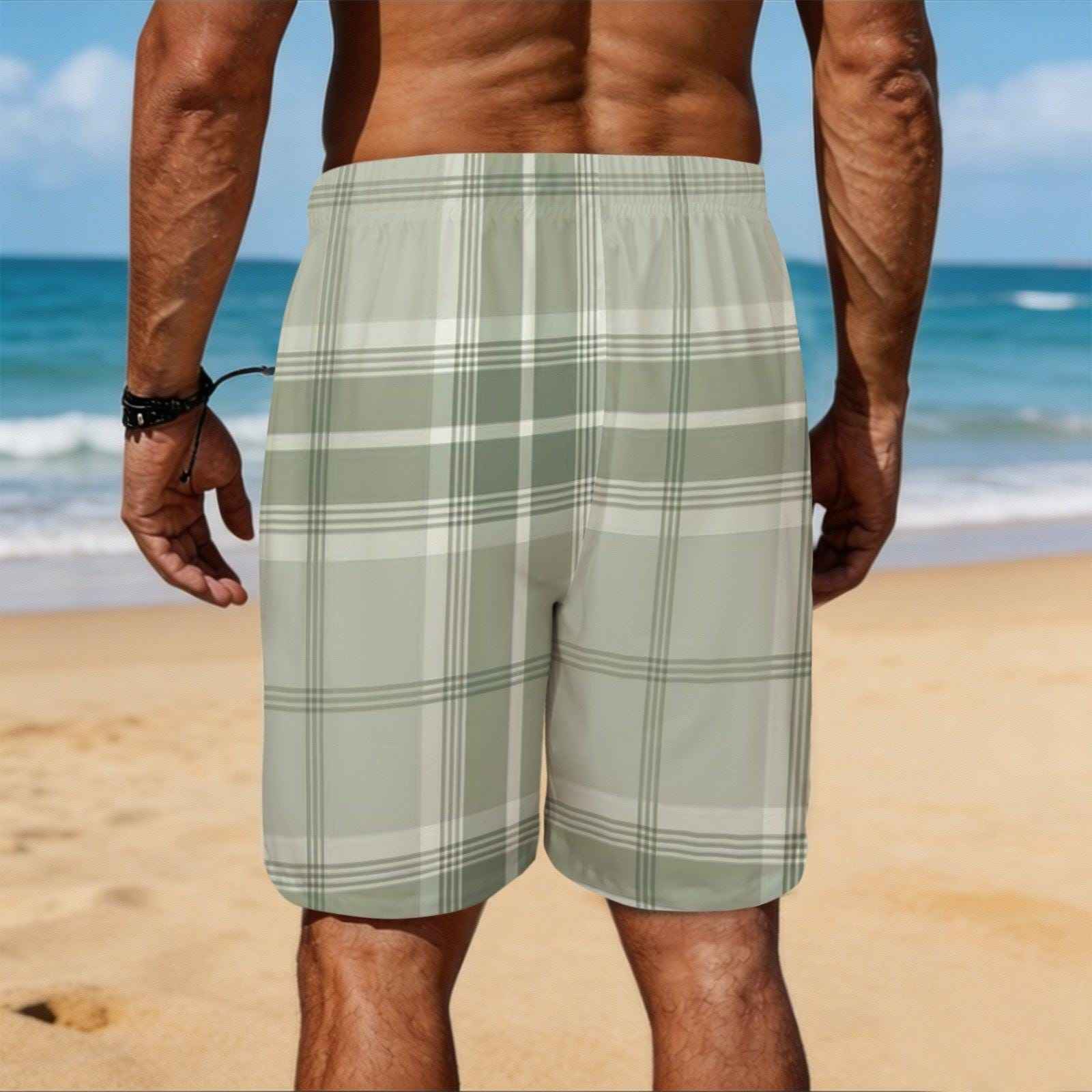 Eco Mens Shorts Effortless Everyday Shorts Men Wrinkle Free Stain Resistant Custom Print Performance Shorts by Simple Discipline